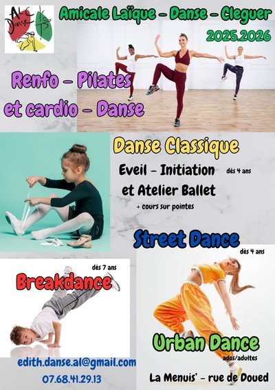 Ecole de Danse -  Amicale Laïque  - Hip Hop. Breakdance. Street et Urban Dance. Classique