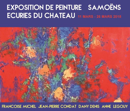 Exposition F. Michel / J.-P. Condat / D. Denis et A. Legouy
