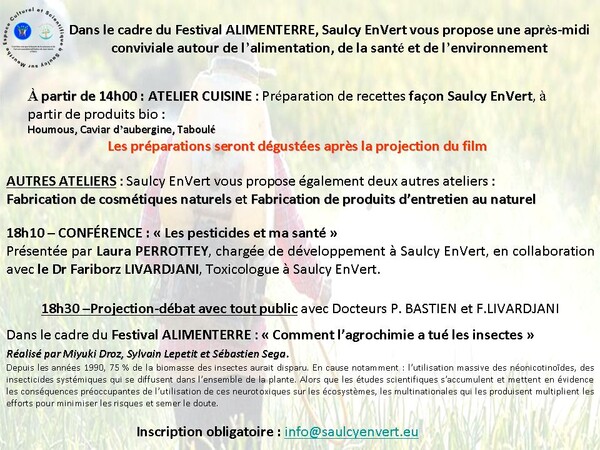Festival ALIMENTERRE à Saulcy EnVert