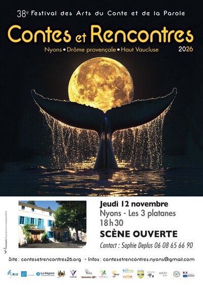 FESTIVAL CONTES ET RENCONTRES - Scène Ouverte aux 3 platanes