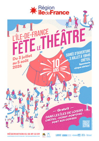 L'Île-de-France fête le théâtre 2026