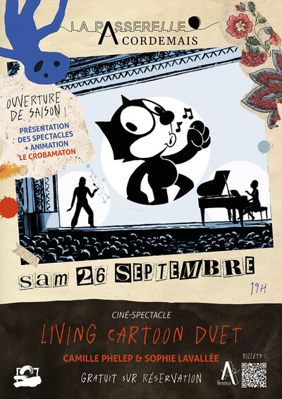 Living Cartoon Duet - Camille Phelep et Sophie Lavallée