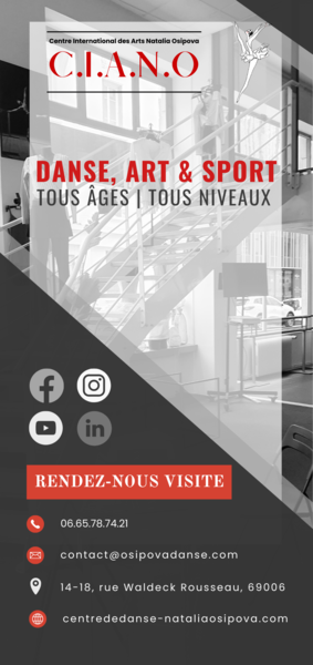 C.I.A.N.O Lyon - Cours d'art, danse, sport