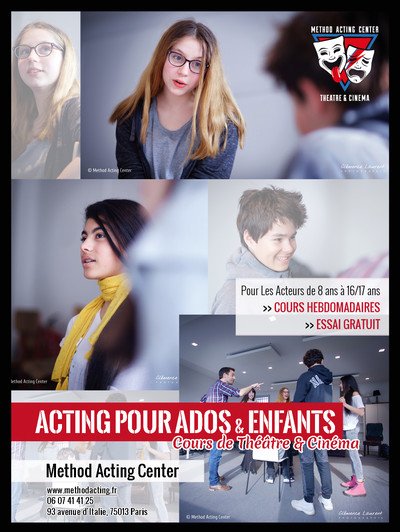 Method Acting Center - ACTING pour ADOS & ENFANTS - Method Acting Center