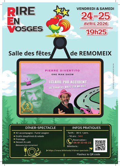 Rire En Vosges DINER SPECTACLE