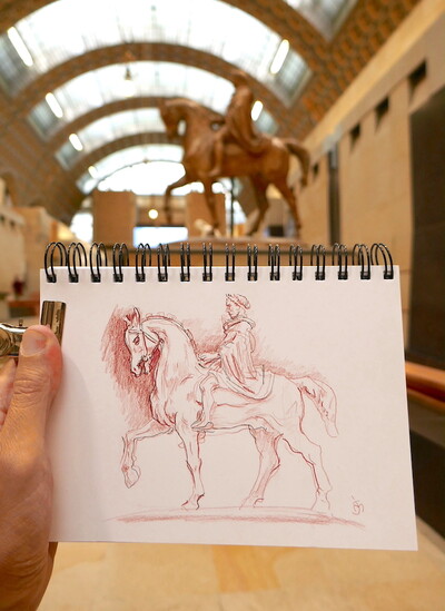 Stage de dessin au Musée d'Orsay