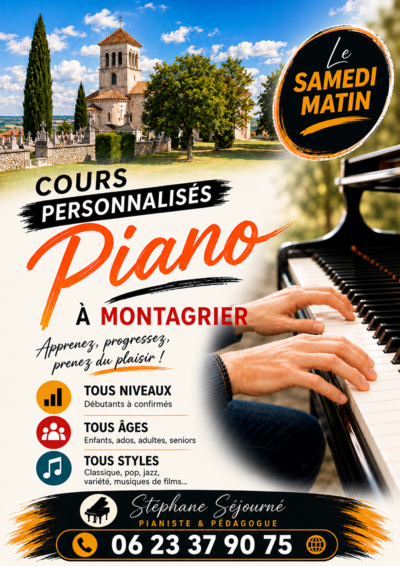 Stéphane Séjourné - Cours de piano & de claviers