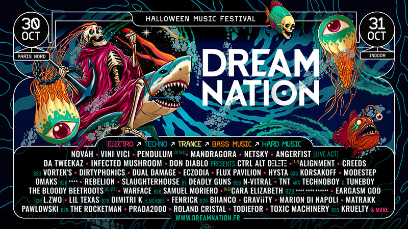 30&31 Octobre– DREAM NATION FESTIVAL « HALOWEEN EDITION »