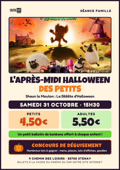 Après midi halloween des petits
