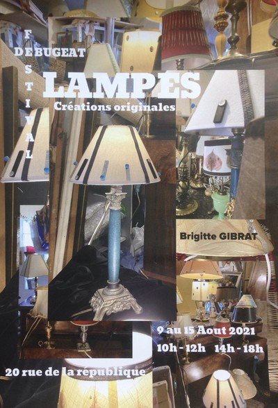 Artisanat: Exposition vente de lampes créations originales