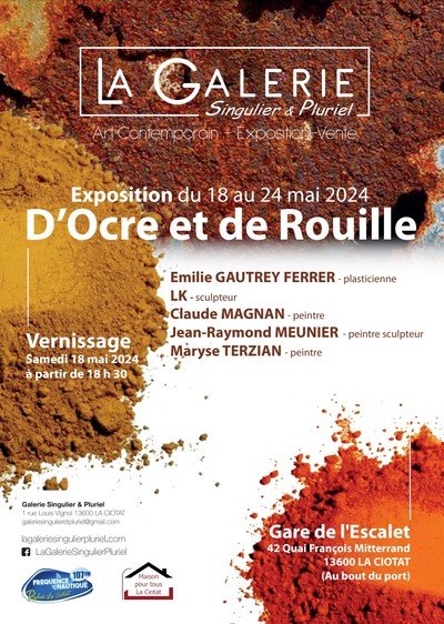 Exposition Art Contemporain « D’ocre et de Rouille »
