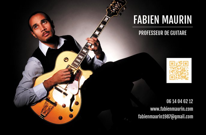 Fabien MAURIN - Professeur de guitare expérimenté