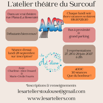 Les Art'eliers - Atelier Théâtre