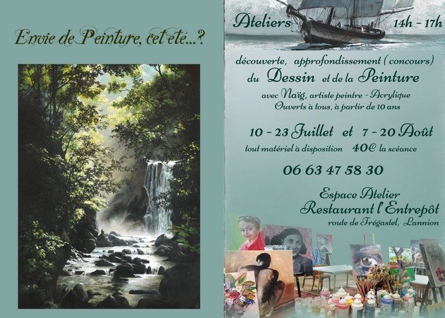 Naïg Atelier du Corsaire - ateliers de dessin et peinture