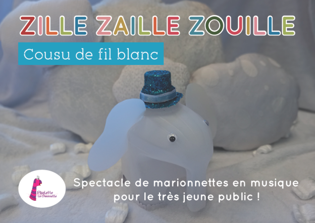Pipelette la chaussette - Cousu de fil blanc