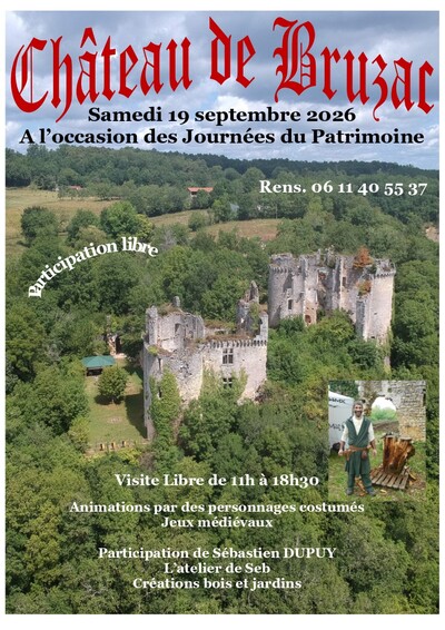 Portes ouvertes au château de Bruzac