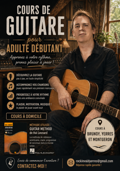 ROCK IN VAL D'YERRES - Cours de musique pour adultes débutants