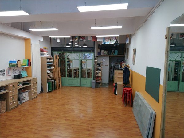 salle de 55m2 pour pratiques culturelles Paris 11