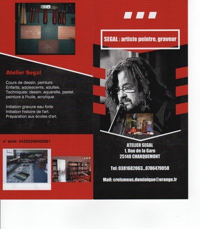 Segal Creismeas - cours de dessin, peinture et gravure