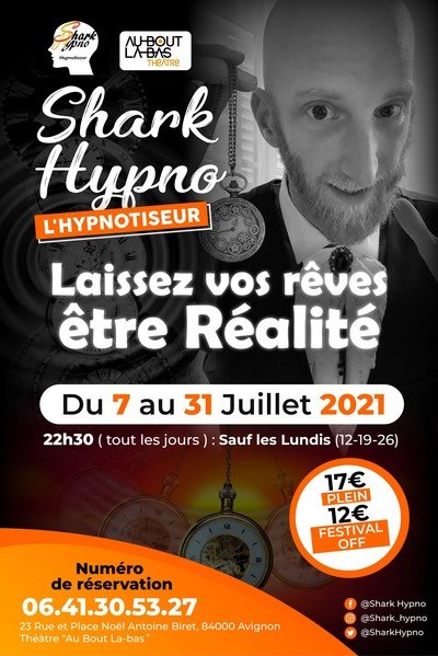 Shark Hypno l'Hypnotiseur  - Hypnotiseur de Spectacle