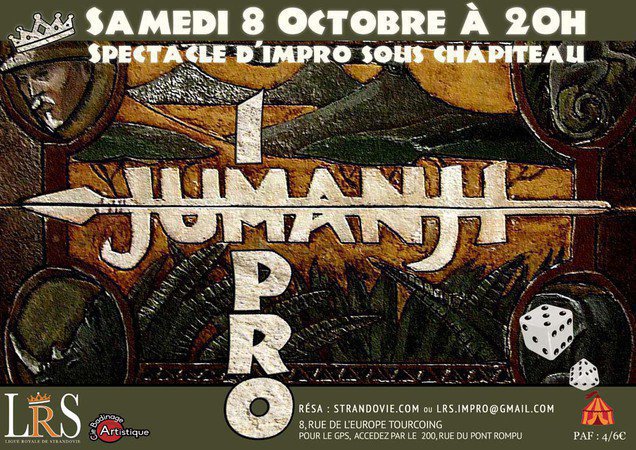 Soirée Improvisation Strandovie et JUMANJI