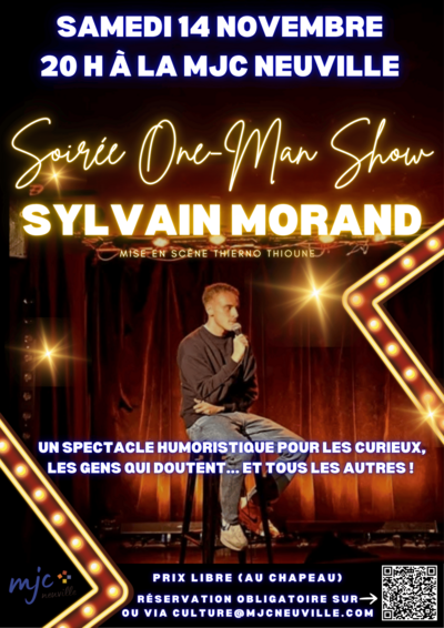 Soirée One Man Show : Sylvain Morand