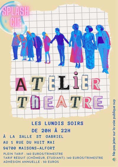 Splash Cie - Atelier théâtre à Maisons-Alfort 