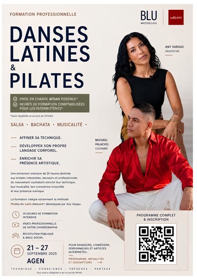Stages de danse latines et Pilate 