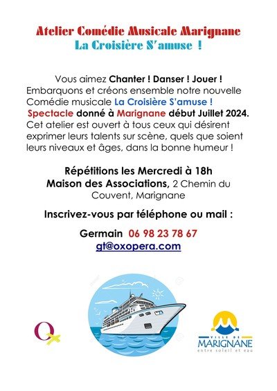 Atelier Comédie musicale . - Atelier comédie Musicale , création d'un spectacle !