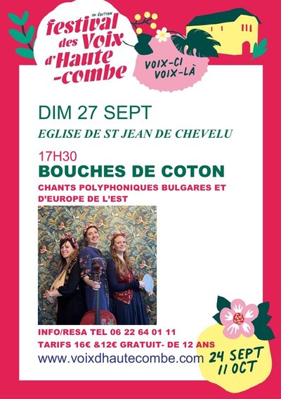 BOUCHES DE COTON POLYPHONIES BULGARES ET D'EUROPE DE L'EST
