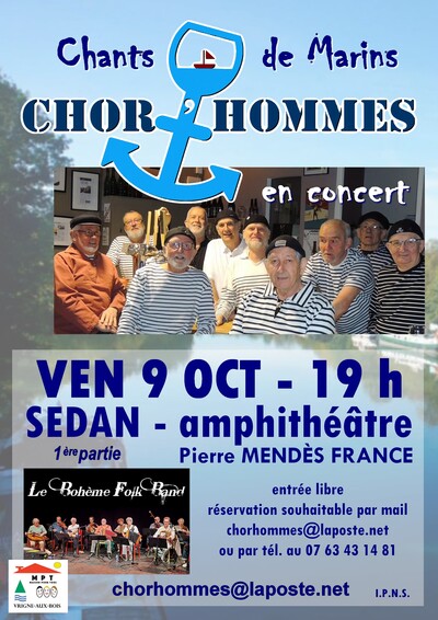 Chor'hommes en concert