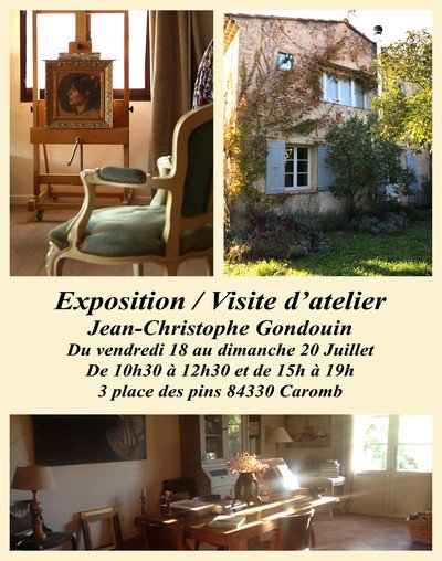 Exposition, visite atelier J-C Gondouin