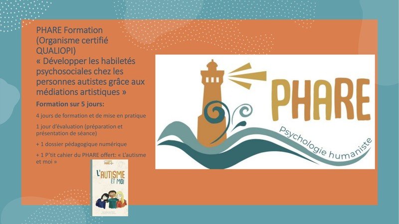 Formation autisme et médiations artistiques