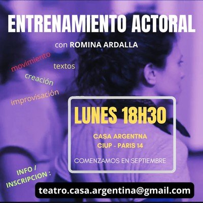 La corde d'Ulysse - Entrenamiento Actoral en español