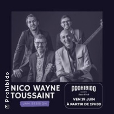 "Nico Wayne Toussaint en Jam Session"