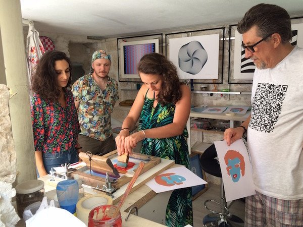 stage de sérigraphie artisanale en Croatie - Eté 2026