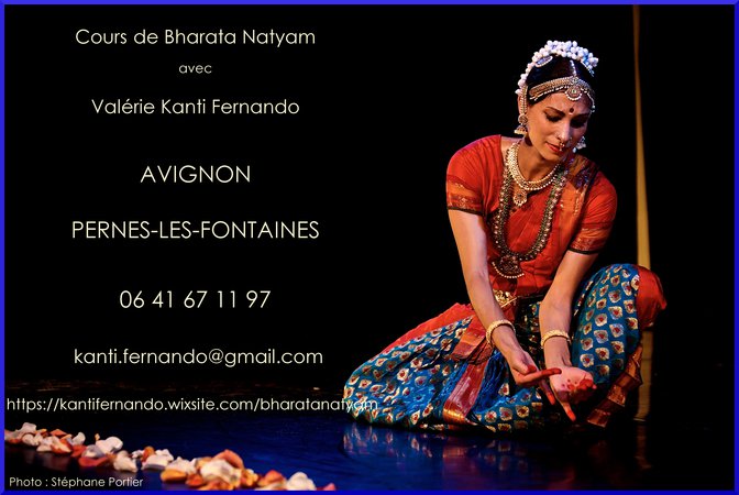 Valérie Kanti Fernando - Cours danse indienne Bharata Natyam