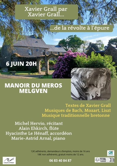 Xavier Grall par X. Grall, de la révolte à l'épure