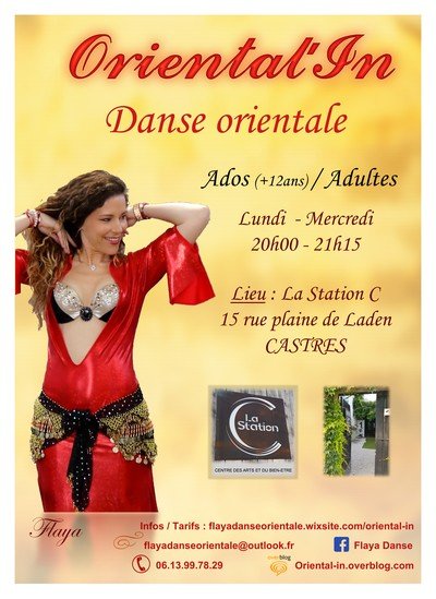 Association Oriental'in - Flaya  - Cours de danse orientale 