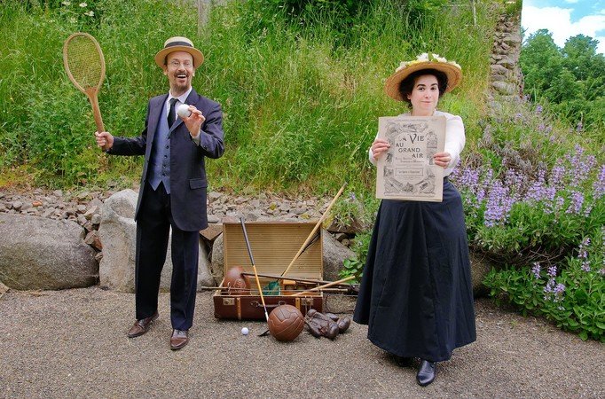 Compagnie EUTRAPELIA - Spectacle sur les Jeux de... 1900 !