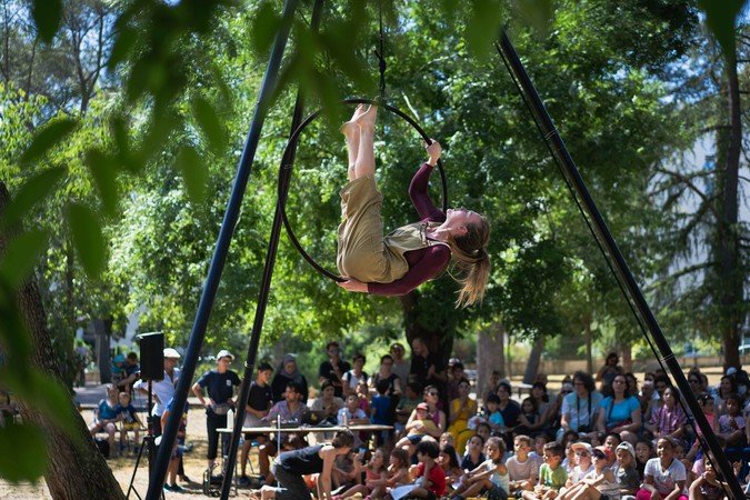 Compagnie Salvaje - Spectacle de cirque aérien
