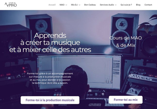 COURS de MAO en ligne  - sur Ableton Live