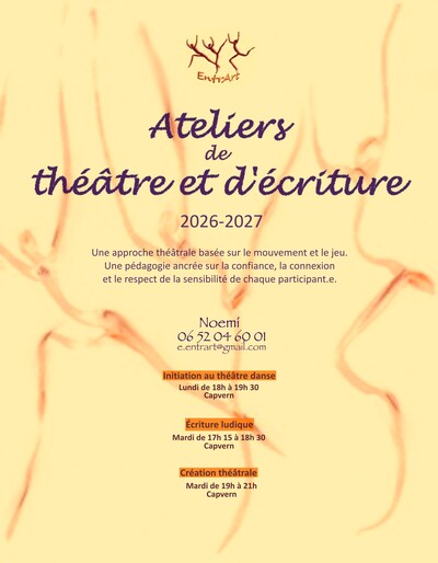 ENTRART - Ateliers de théatre et d'écriture
