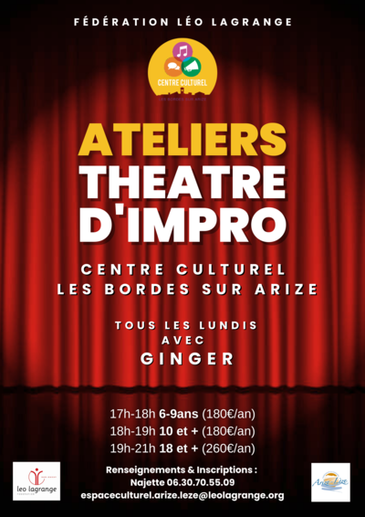 Ginger Cie C'est Nous Impro - Atelier Théâtre d'Impro