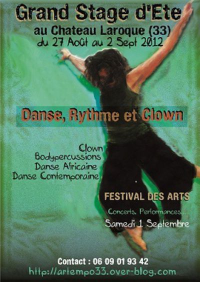 Grand Stage d'Eté "Danse Rythme et Clown" 2012