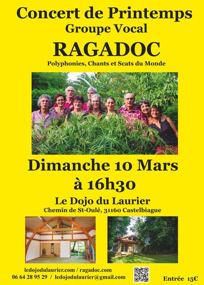 Groupe Vocal Ragadoc - Concert Chants et Scats du Monde