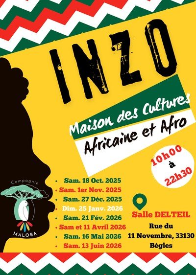 INZO 2026 : "Maison des Cultures Africaines et Afro".