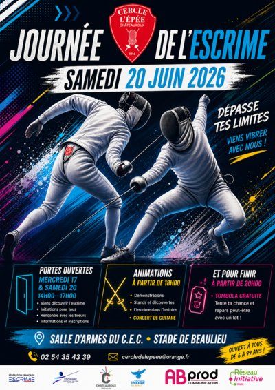 Journée de l'escrime à Châteauroux