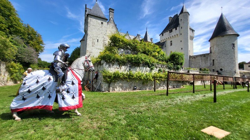 Joutes équestres au Château du Rivau (37)