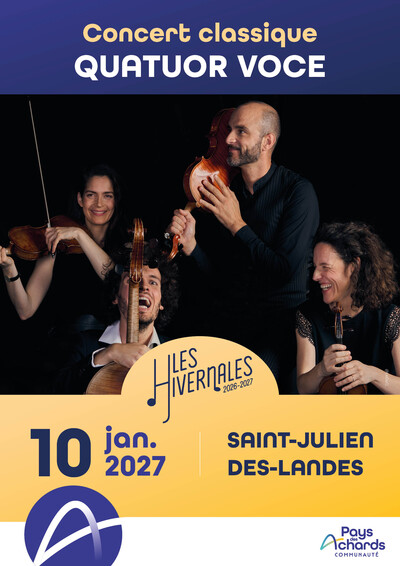 Les Hivernales - "Beethoven l'argentin?" par le Quatuor Voce